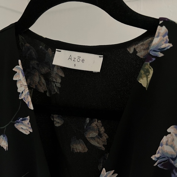 Flattering Azoe wrap maxi dress - Picture 3 of 4